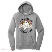 I Ghost People All Year Long Halloween Rainbow Women's Hoodie thumb 0