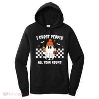 I Ghost People All Year Round Halloween Funny Women's Hoodie thumb 0