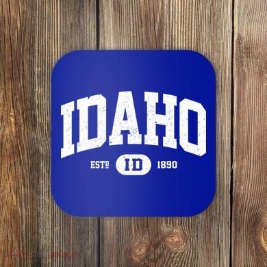 Idaho Gift Retro Vintage Idaho Gift Funny Gift Coaster