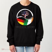 Irish German Roots American Grown With Flag Women's Sweatshirt thumb 0
