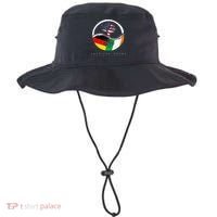 Irish German Roots American Grown With Flag Bucket Hat thumb 0