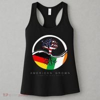 Irish German Roots American Grown With Flag Women's Tank Top thumb 3