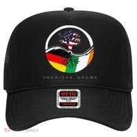 Irish German Roots American Grown With Flag Hat thumb 0