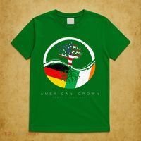 Irish German Roots American Grown With Flag T-Shirt thumb 5