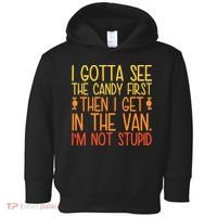 I Gotta See The Candy First Then I Get In The Van Stupid Toddler Hoodie thumb 0