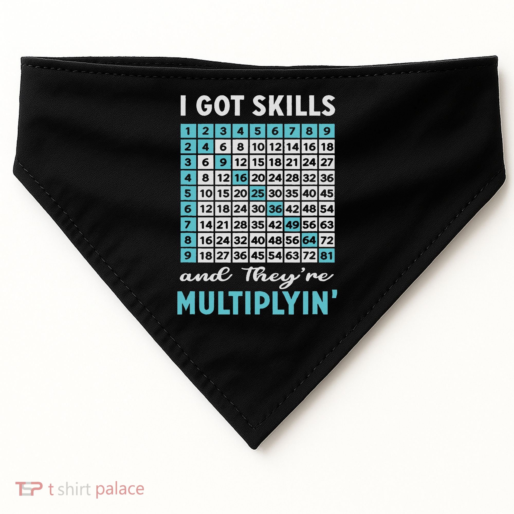 I Got Skills And They're Multiplying USA-Made Doggie Bandana