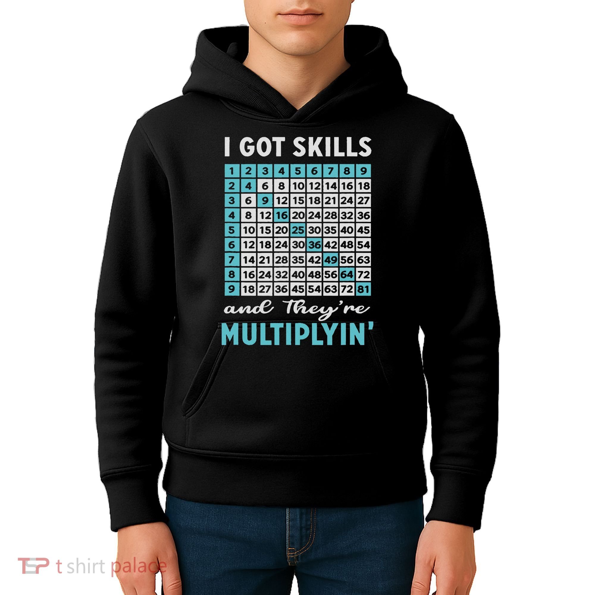 I Got Skills And They're Multiplying Kids Hoodie