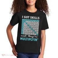 I Got Skills And They're Multiplying Kids T-Shirt thumb 2