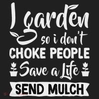 I Garden So I Don't Choke People Gardener Gardening Plant Hat thumb 2