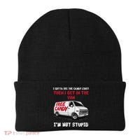 I Gotta See The Candy First Then I Get In The Van Man Women Beanie thumb 0