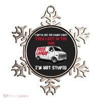 I Gotta See The Candy First Then I Get In The Van Man Women Ornament thumb 0