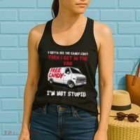 I Gotta See The Candy First Then I Get In The Van Man Women Women's Tank Top thumb 2