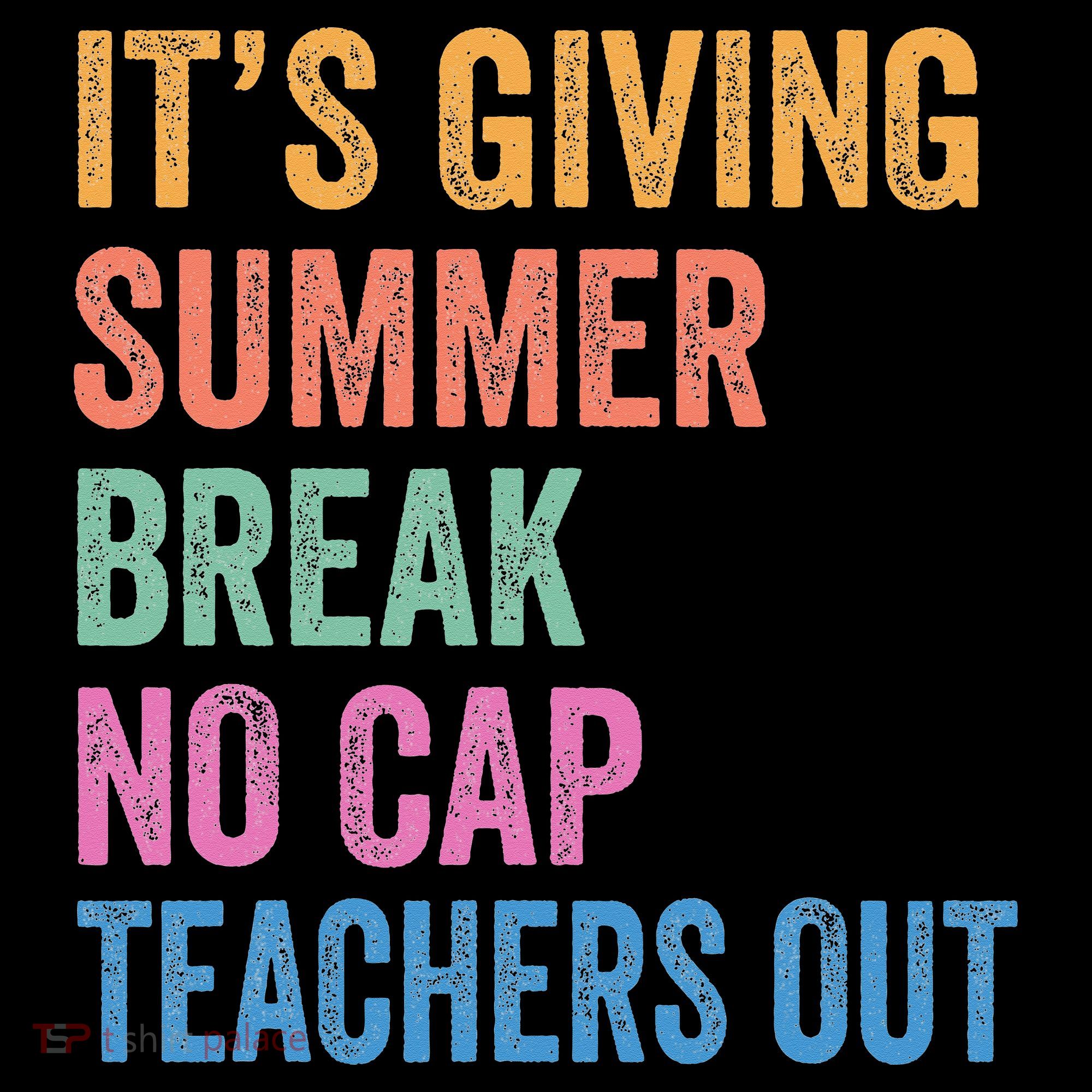 Its Giving Summer Break No Cap Funny Teacher Last Day Coffee Mug