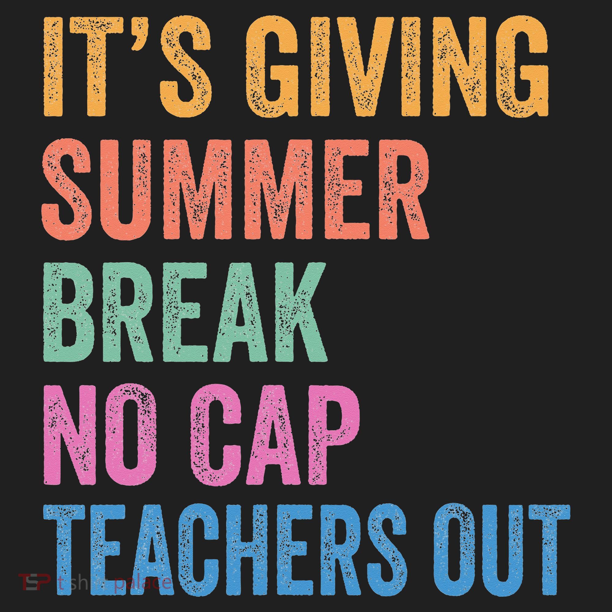 Its Giving Summer Break No Cap Funny Teacher Last Day Beanie