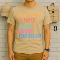 Its Giving Summer Break No Cap Funny Teacher Last Day T-Shirt thumb 6