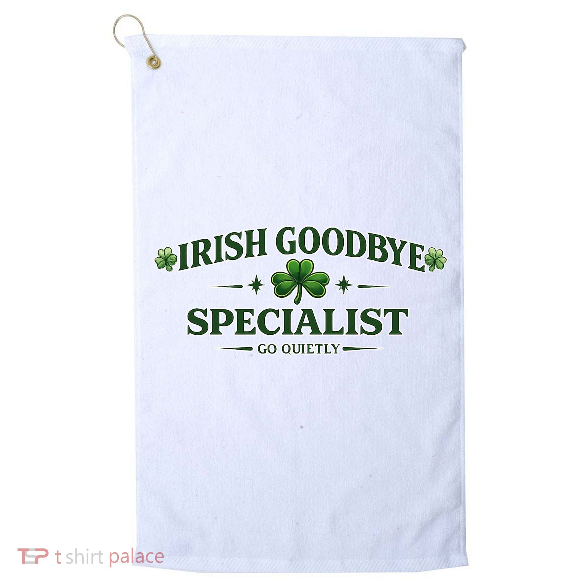 Irish Goodbye Specialist Golf Towel