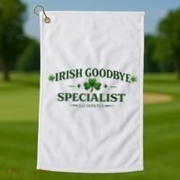 Irish Goodbye Specialist Golf Towel thumb 1