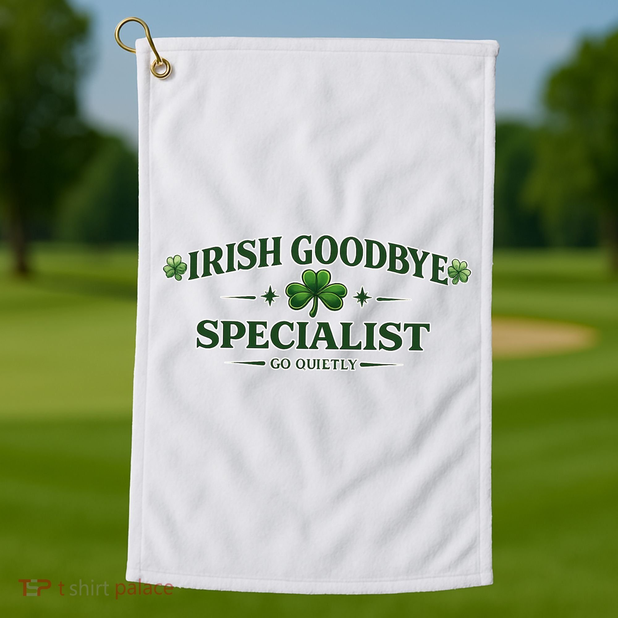 Irish Goodbye Specialist Golf Towel
