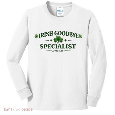 Irish Goodbye Specialist Kids Long Sleeve Shirt