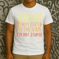 I Gotta See The Candy First. I'm Not Stupid | Creepy Adult T-Shirt thumb 3