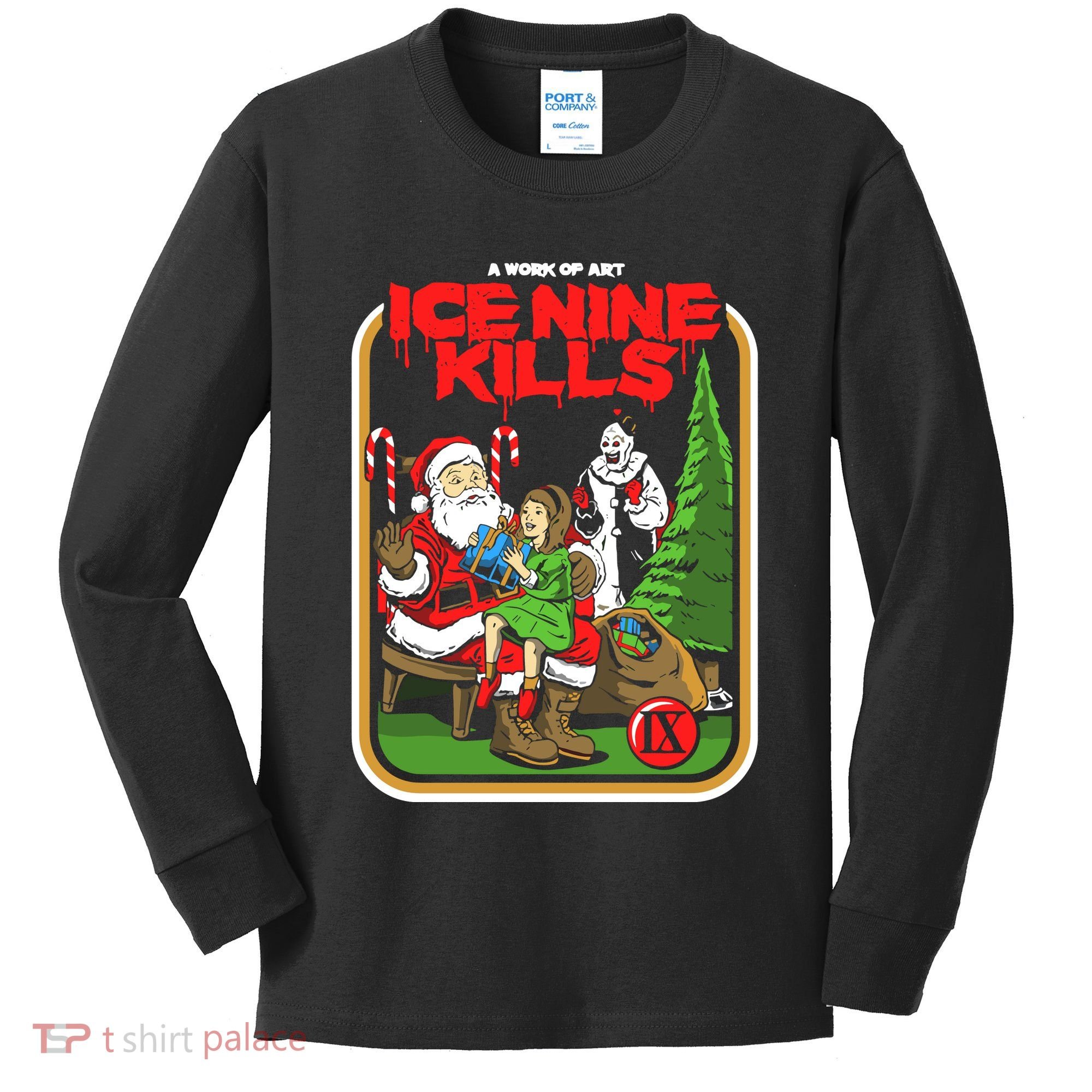 Ink Gory Storybook Kids Long Sleeve Shirt