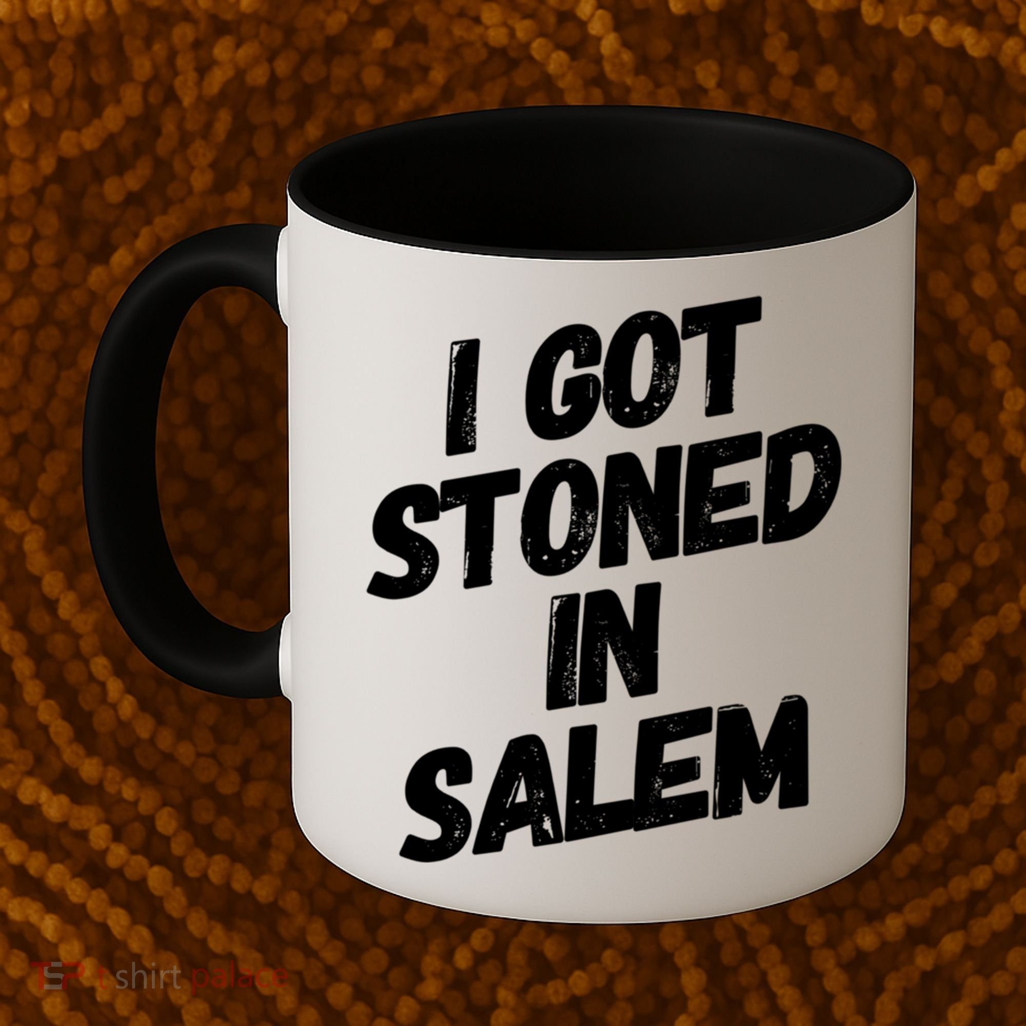 I Got Stoned In Salem Halloween Witches Stoner Cool Gift Coffee Mug