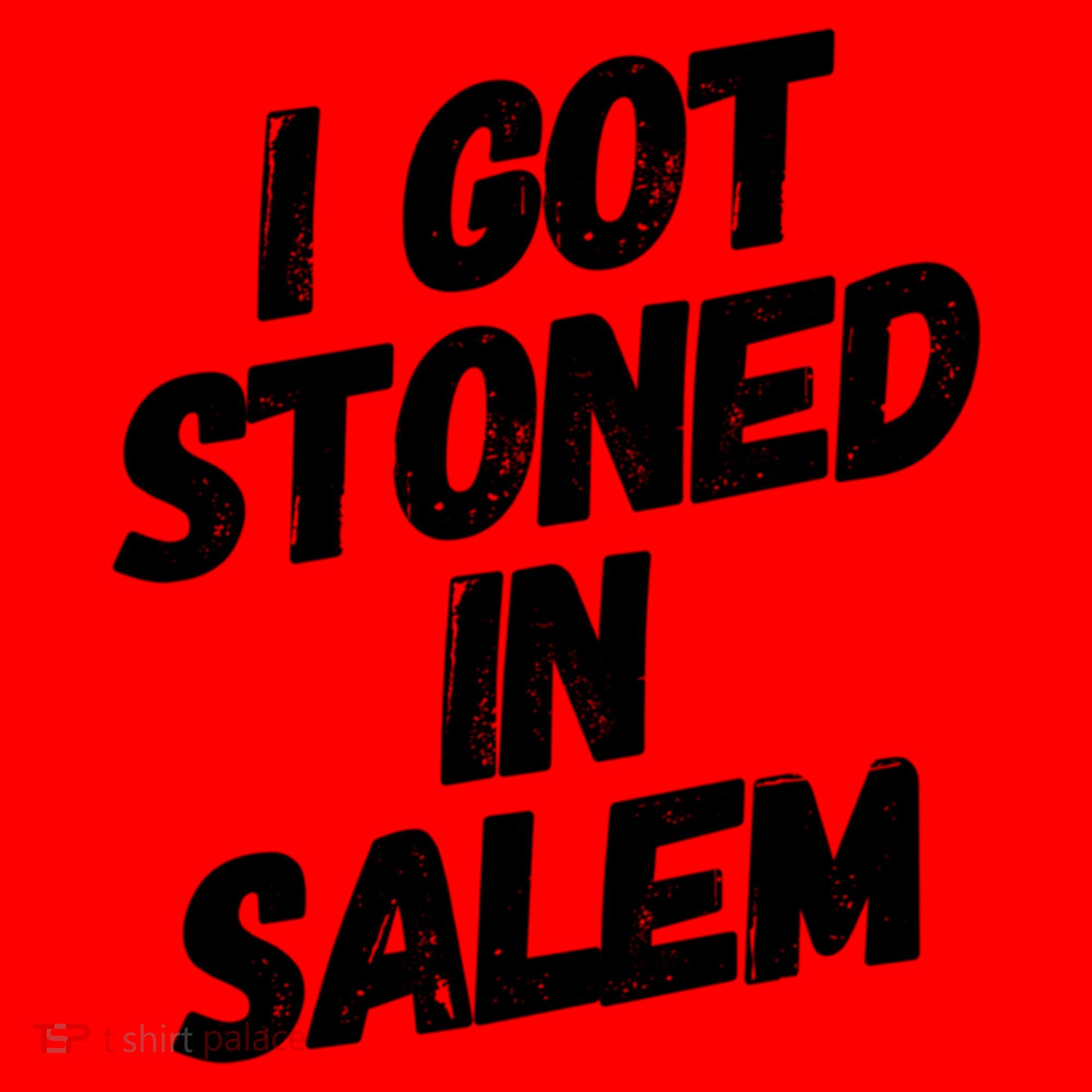 I Got Stoned In Salem Halloween Witches Stoner Cool Gift Santa Hat