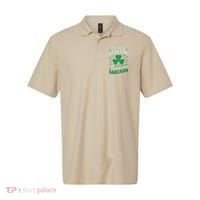 Irish Girl Speak Fluent Sarcasm Funny Polo thumb 0