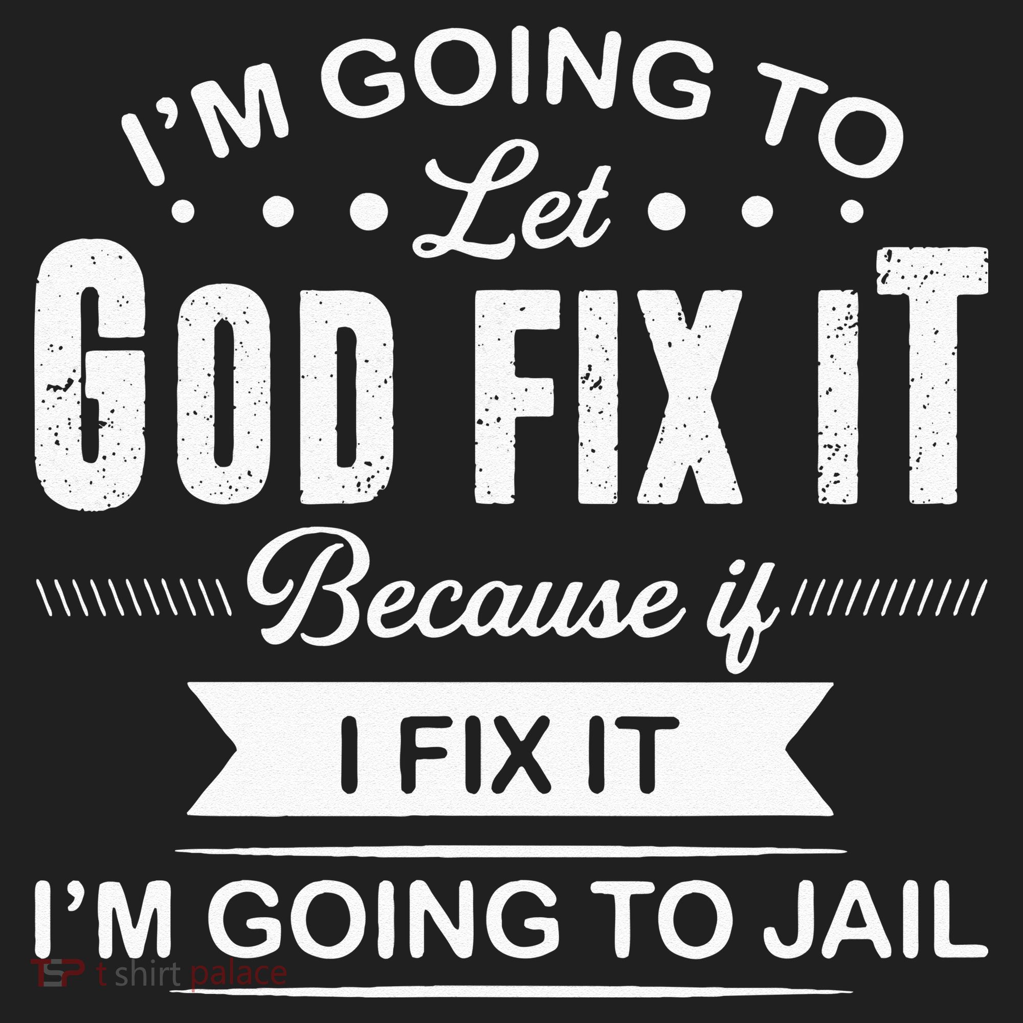 Im Going To Let God Fix It Because If I Fix It Beanie