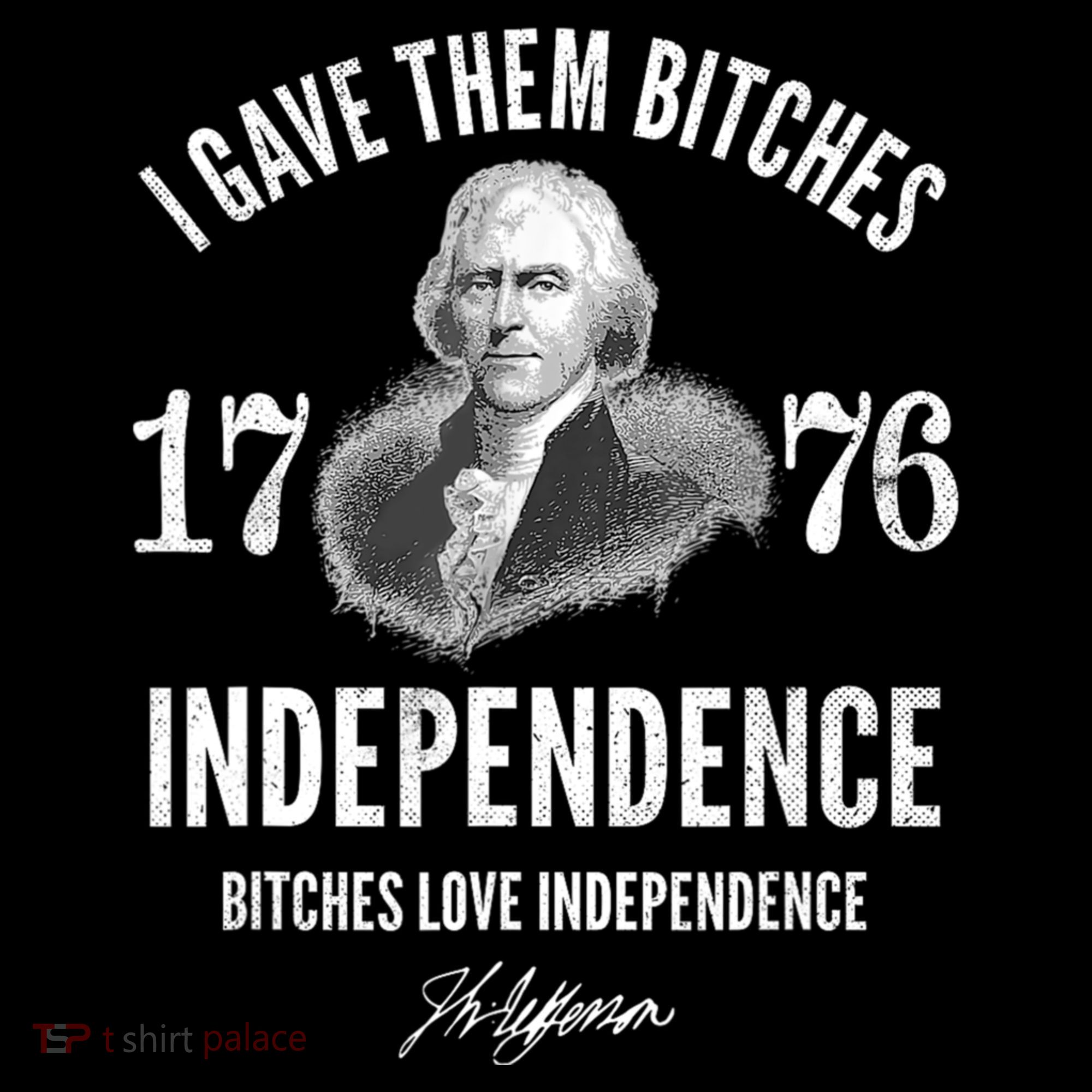I Gave Them Bitches 1776 Independence Love Independence Women's Hoodie