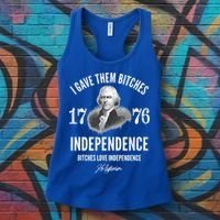 I Gave Them Bitches 1776 Independence Love Independence Women's Tank Top thumb 3