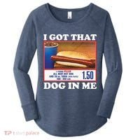 I Got That Dog In Me Costco Women's Perfect Tri Tunic Long Sleeve Shirt thumb 0