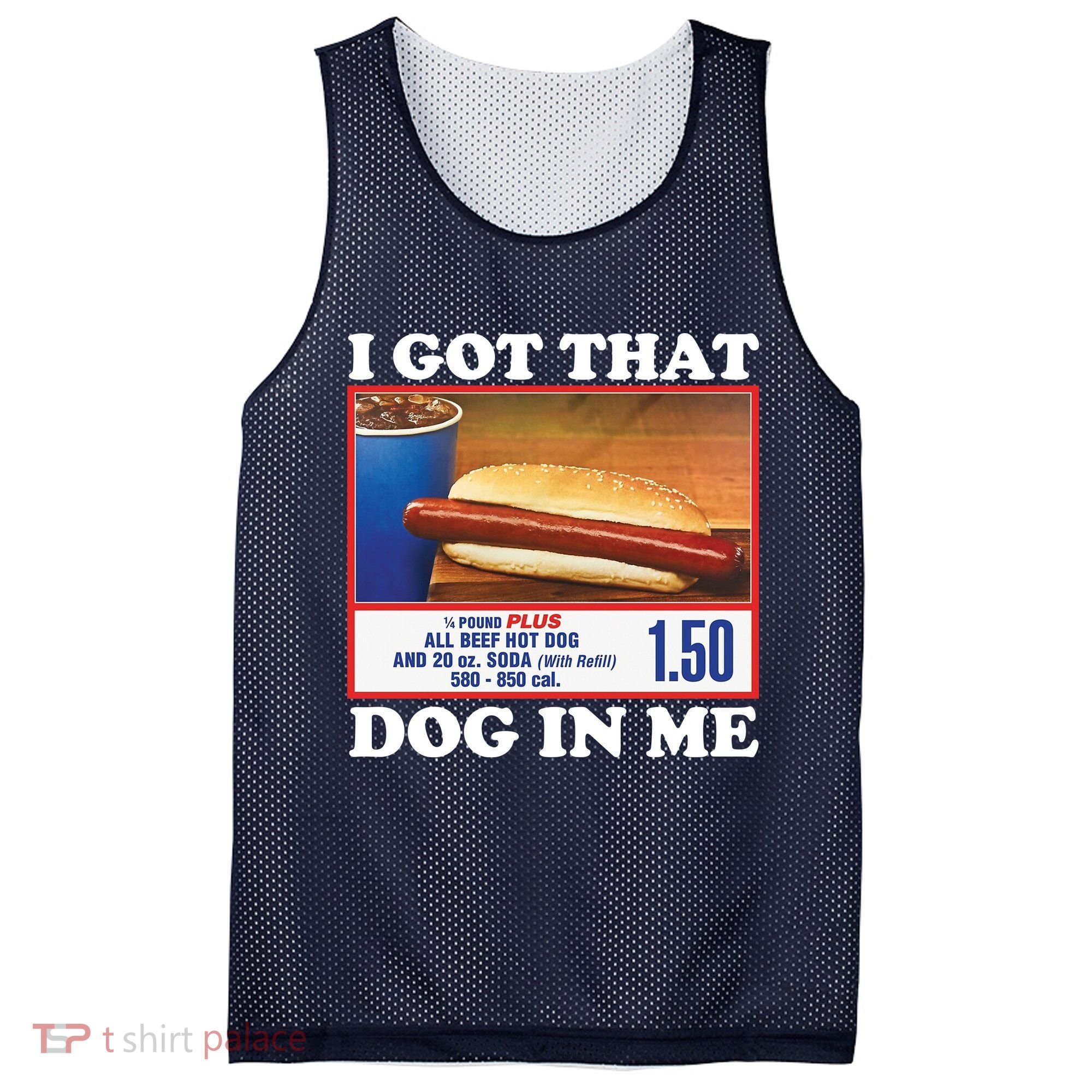 I Got That Dog In Me Costco Mesh Reversible Basketball Jersey Tank