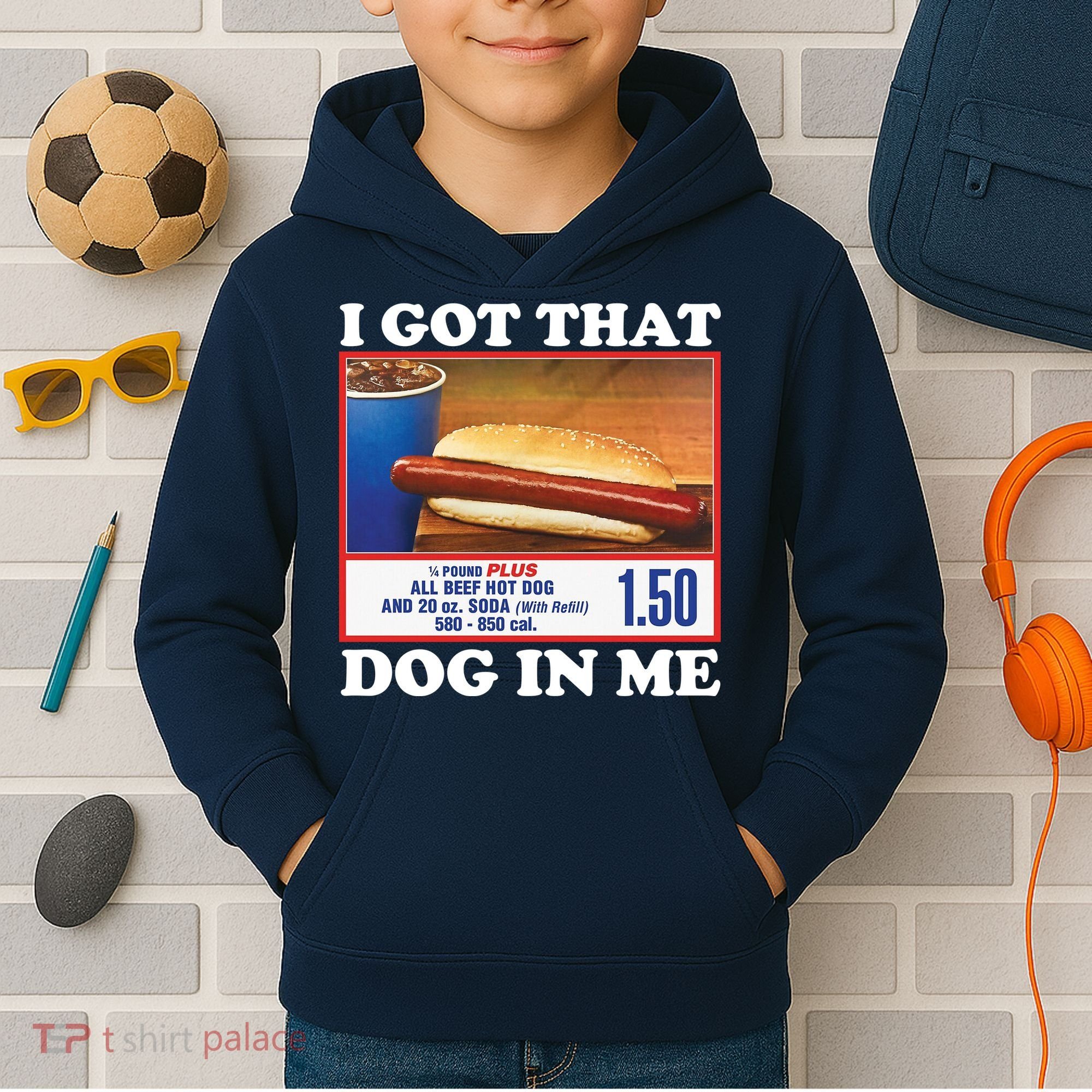 I Got That Dog In Me Costco Kids Hoodie