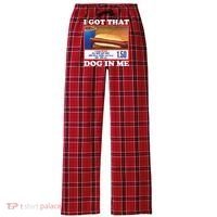 I Got That Dog In Me Costco Women's Flannel Plaid Pajama Pants thumb 0