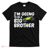 I'm Going To Be A Big Brother Announcement Monster Truck Car T-Shirt thumb 0