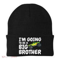 I'm Going To Be A Big Brother Announcement Monster Truck Car Beanie thumb 0