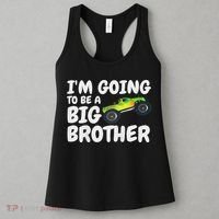 I'm Going To Be A Big Brother Announcement Monster Truck Car Women's Tank Top thumb 3
