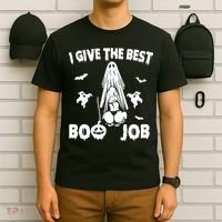 I Give The Best Boo Job Funny Joke Halloween Inappropriate T-Shirt thumb 6