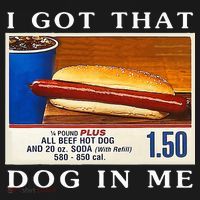 I Got That Dog In Me Funny Hot Dogs Combo   Women's T-Shirt thumb 6