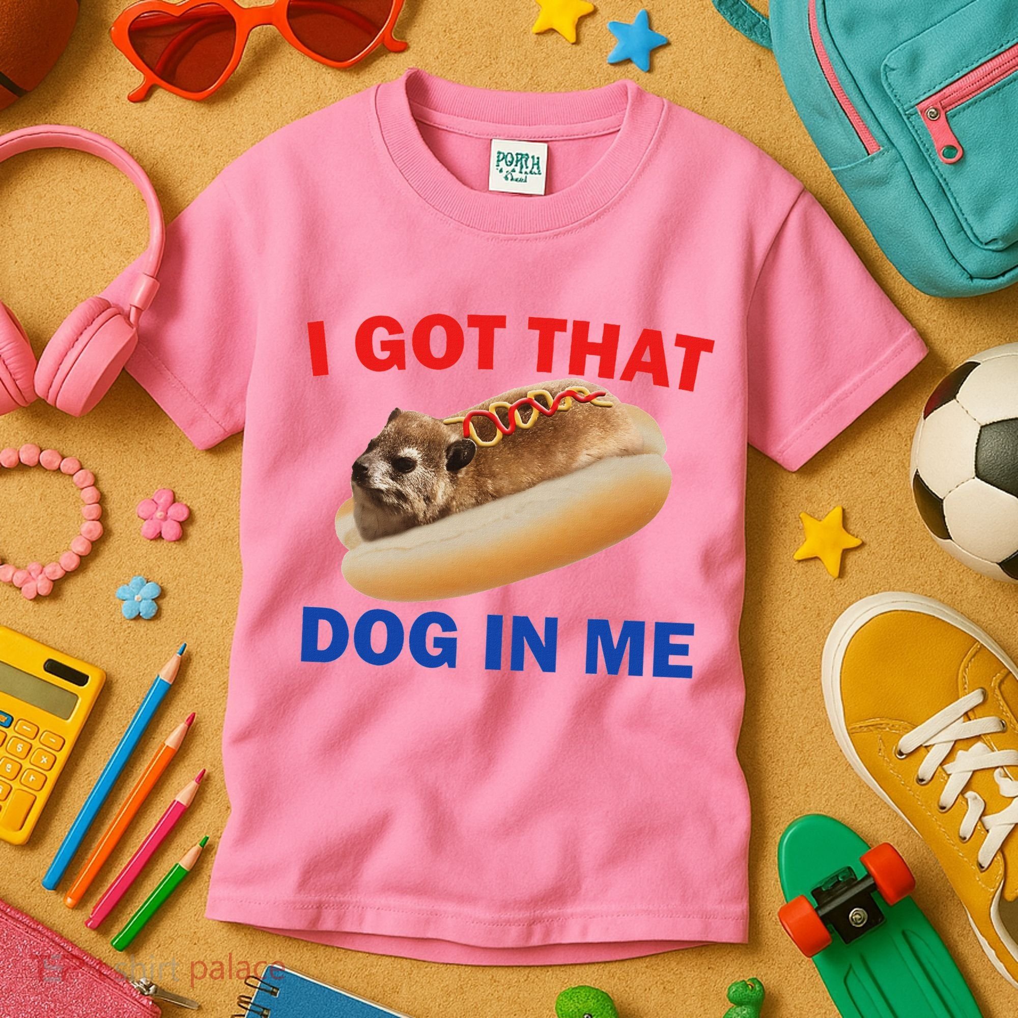 I Got That Dog In Me Hyrax Dank Kids T-Shirt