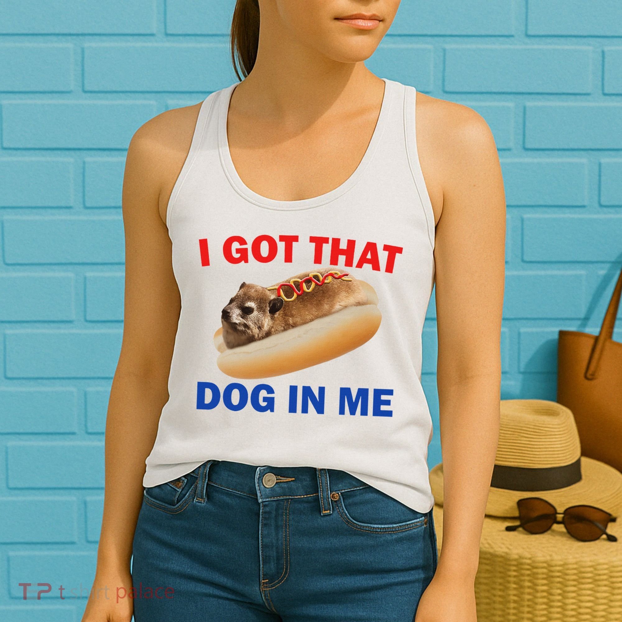 I Got That Dog In Me Hyrax Dank Women's Tank Top