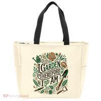 I Garden Therefore I Am Tote Bag thumb 0