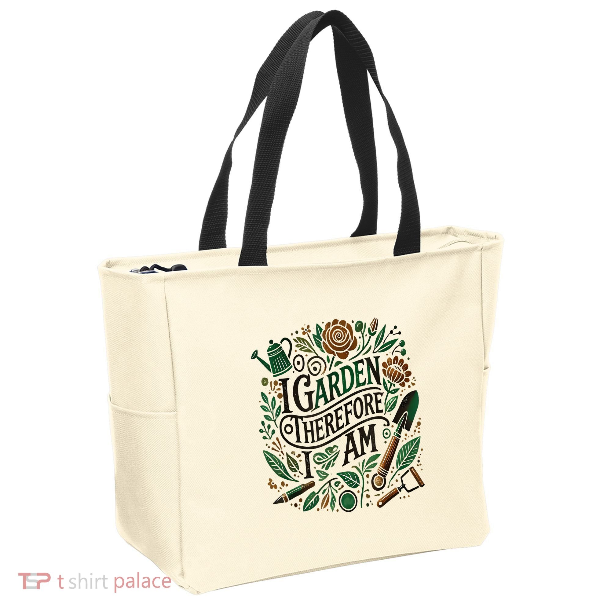 I Garden Therefore I Am Tote Bag