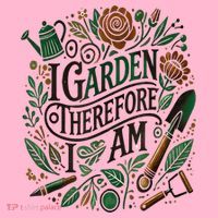 I Garden Therefore I Am Coaster thumb 2