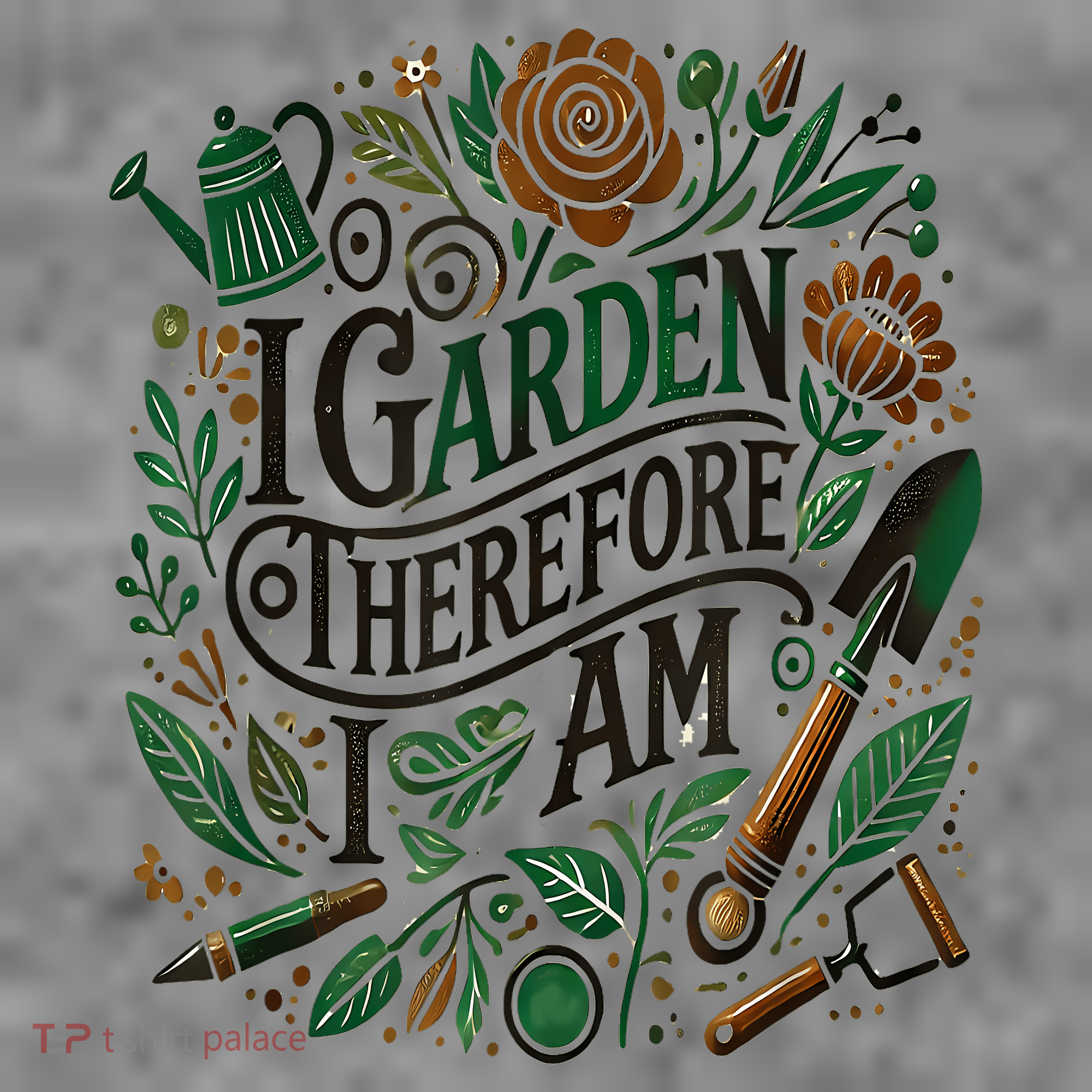 I Garden Therefore I Am Toddler Hoodie
