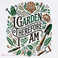 I Garden Therefore I Am Women's Hoodie thumb 2