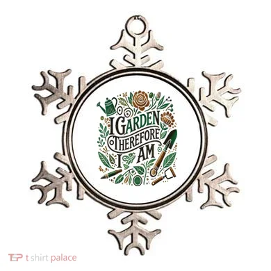 I Garden Therefore I Am Ornament
