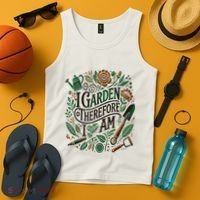 I Garden Therefore I Am Tank Top thumb 4