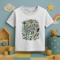 I Garden Therefore I Am Toddler T-Shirt thumb 3